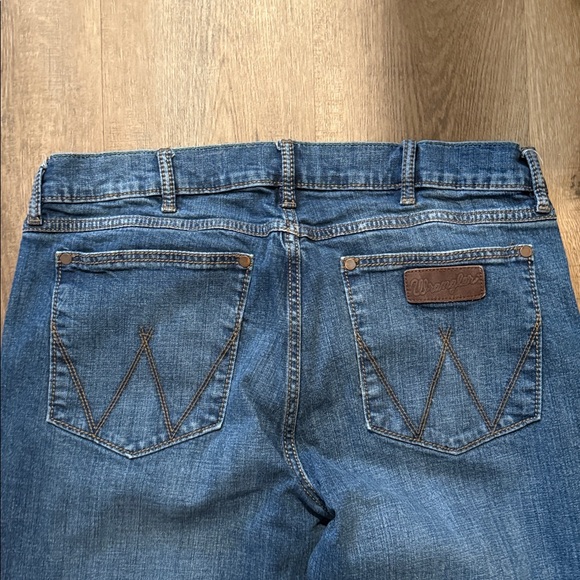 Wrangler Retro Slim Straight Jeans Size 35/ 36 - Picture 8 of 8
